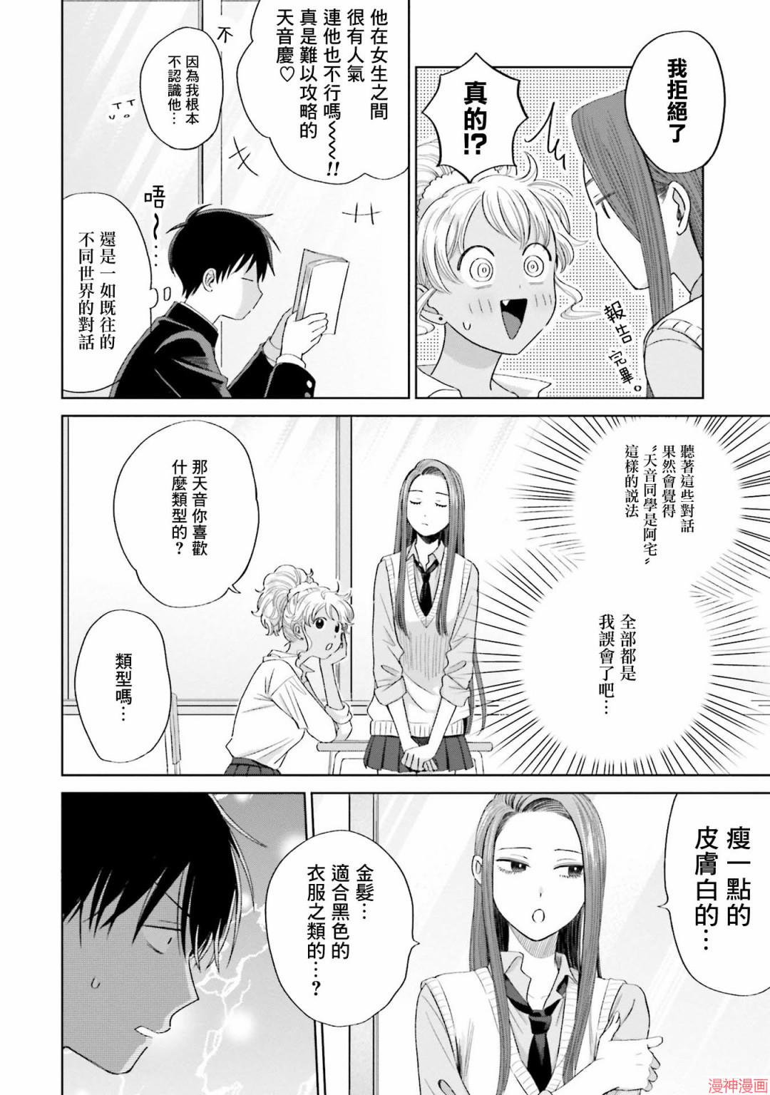 没有辣妹会对阿宅温柔!?~漫画,第03话2图