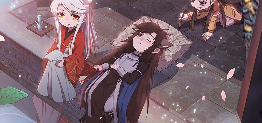 月下有红绳~漫画,一起爬墙5图