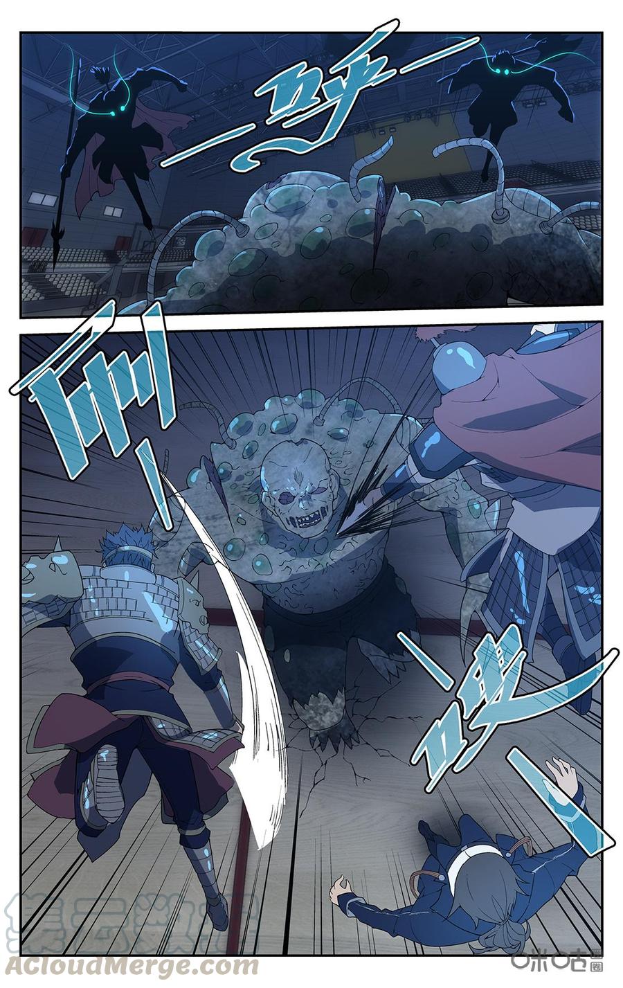 第39话：体育馆的怪物2