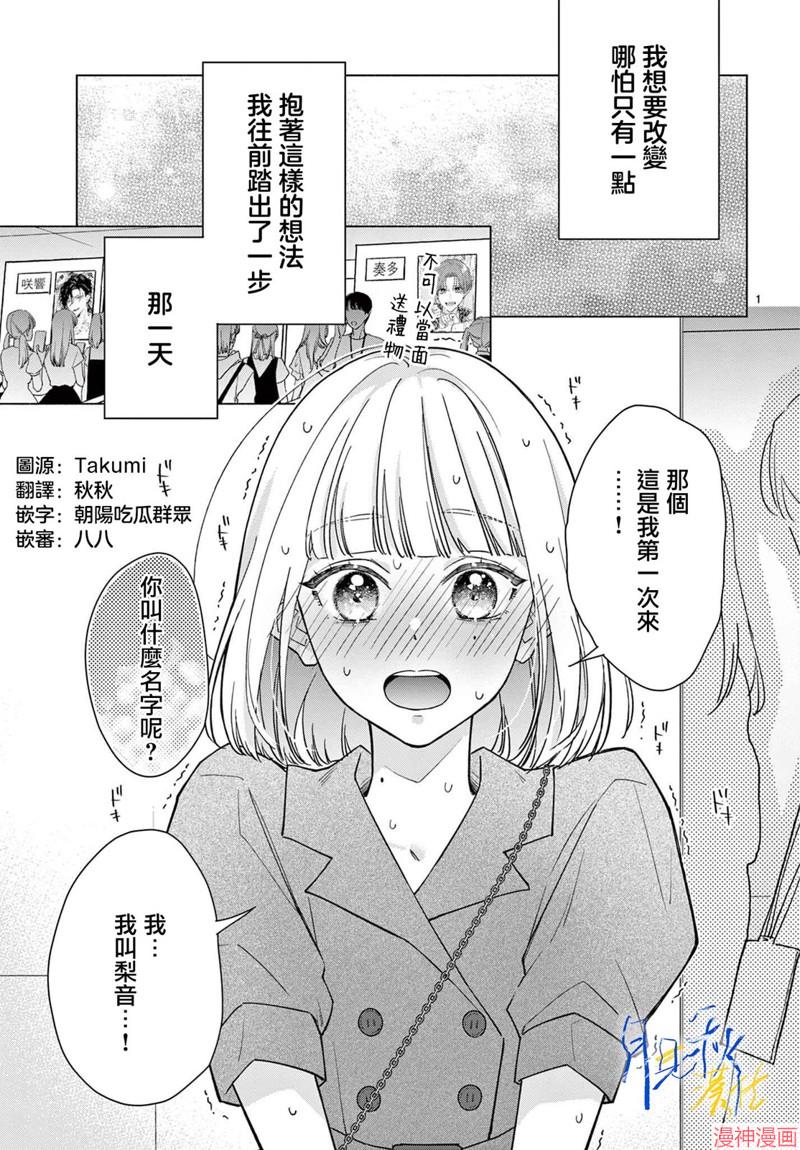 身为女主角，却成为了男爱豆♂！？~漫画,第01话2图