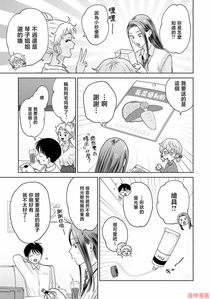 没有辣妹会对阿宅温柔!?~漫画,第31话3图