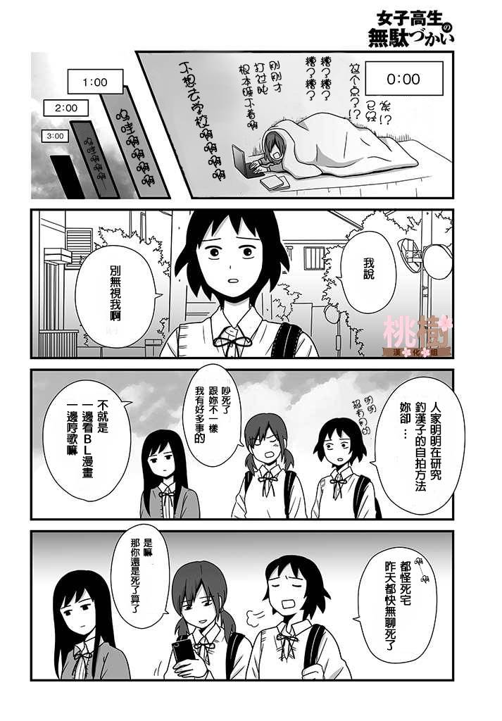 女高中生的虚度日常4漫画,第3话4图