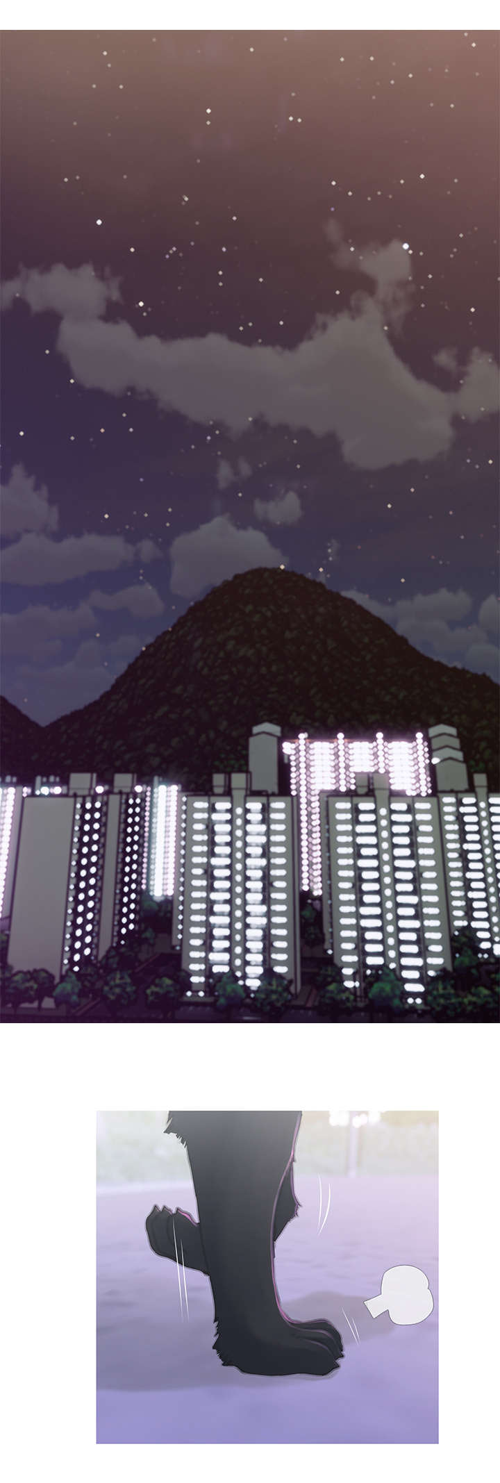 住户家被黔灵山猴子入侵漫画,第1章：猫咪1图