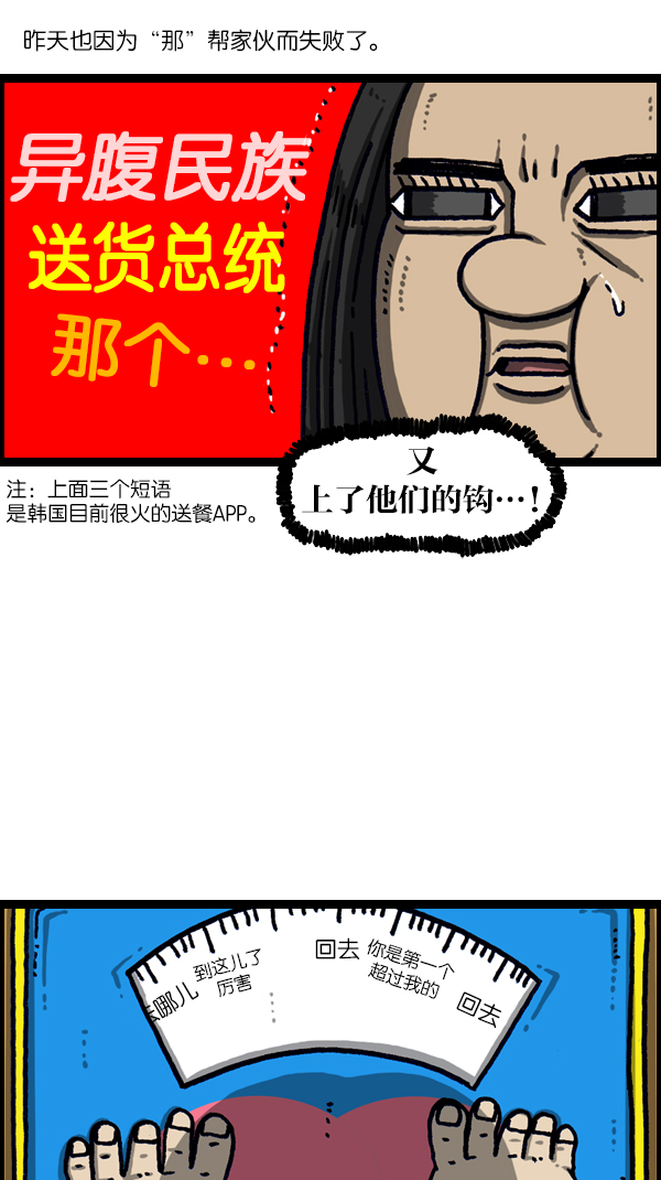 心里的声音韩剧完整版漫画,[第1095话] 2017减肥4图