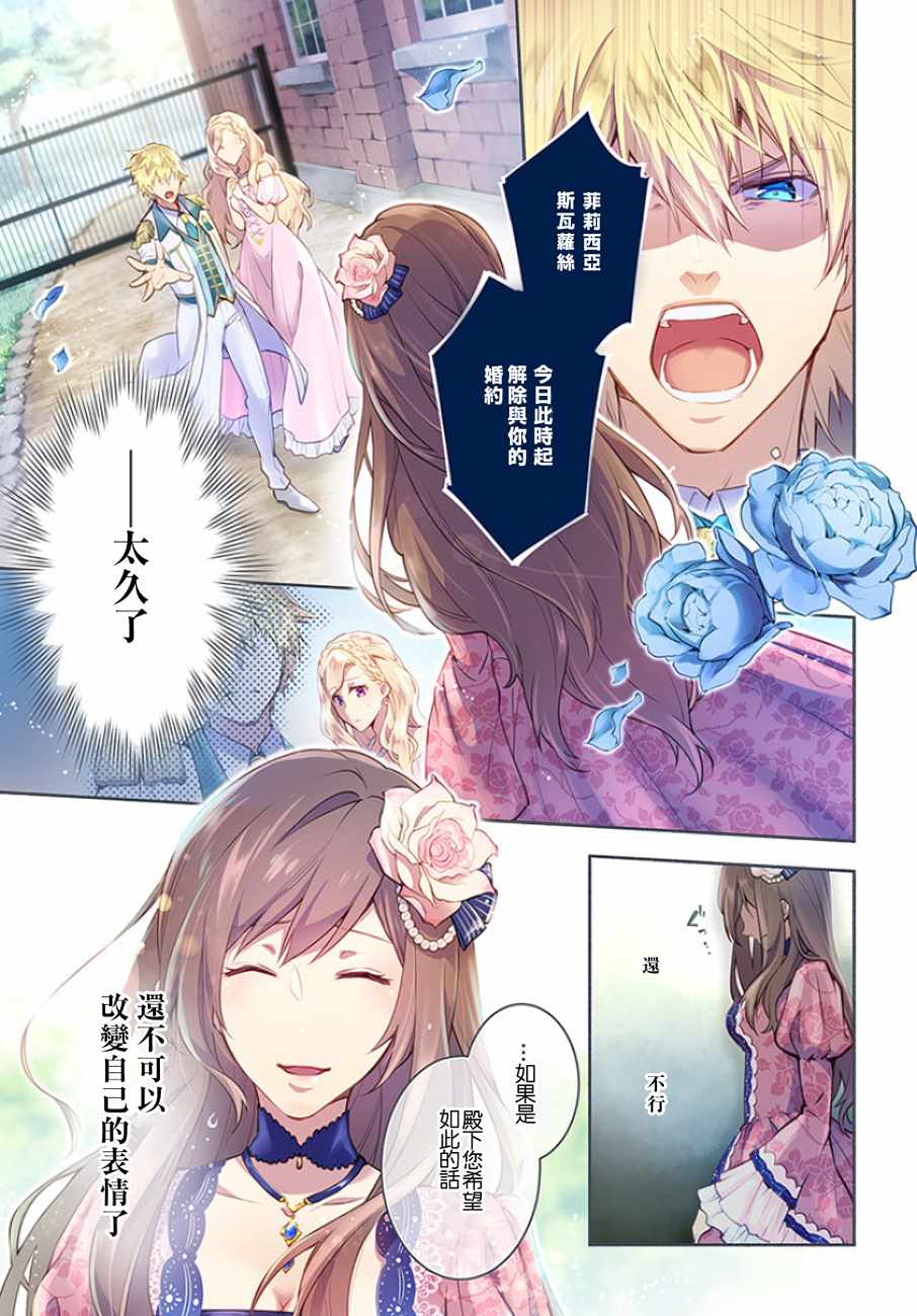 萝丝千金希望成为平民剧透漫画,第1.1话1图