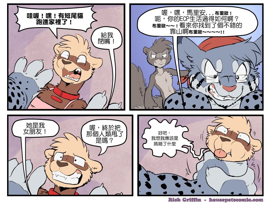 Housepets!漫画,第1620话1图