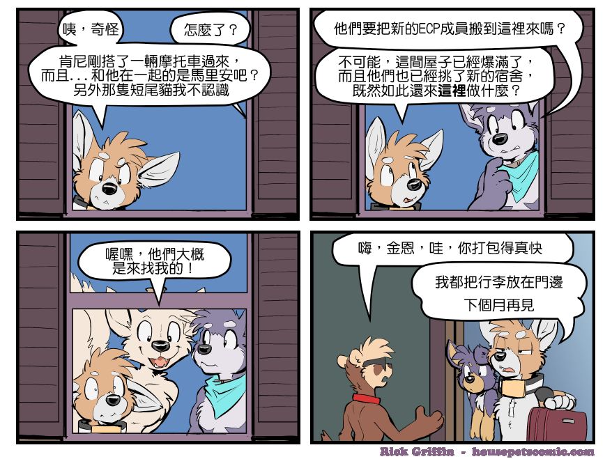 Housepets!漫画,第1625话1图