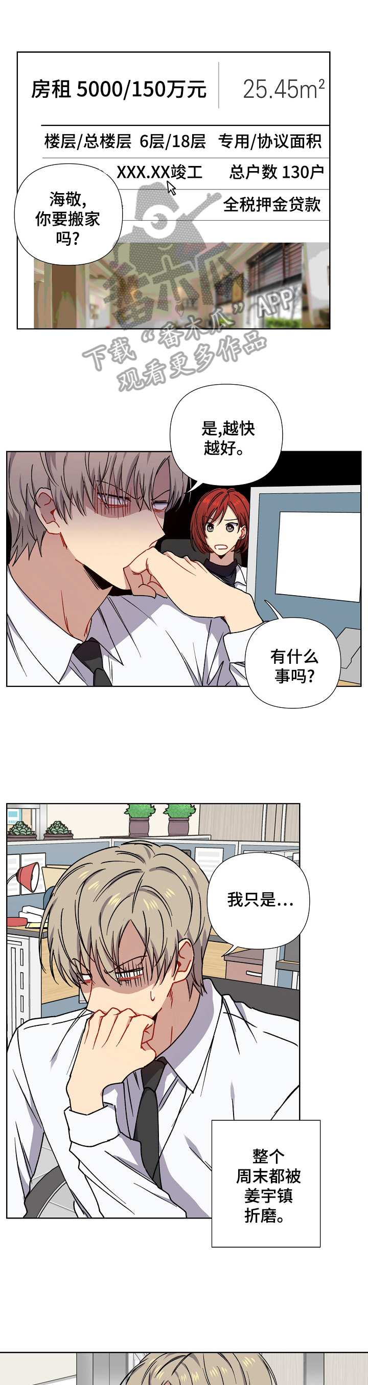 亲密接触模式漫画,第10章：分手1图