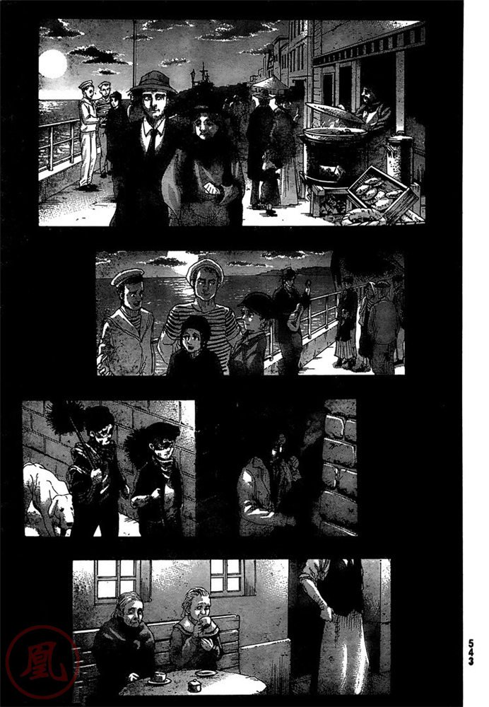 进击的巨人兵长漫画,第131话地鸣5图