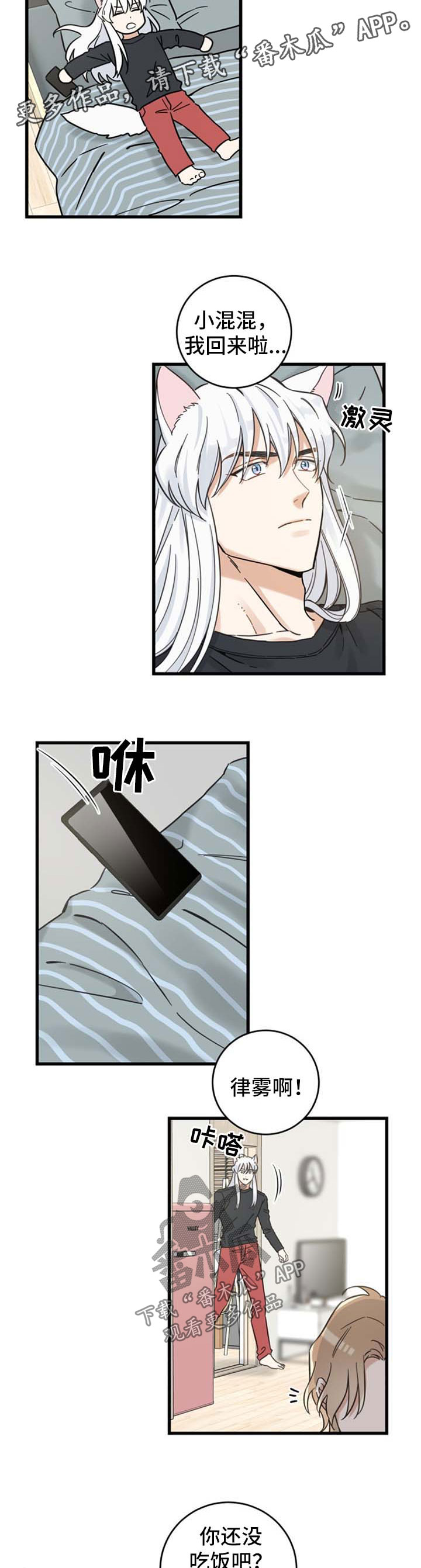 亲爱的喵君漫画免费21画漫画,第90章：爱情事业双丰收3图