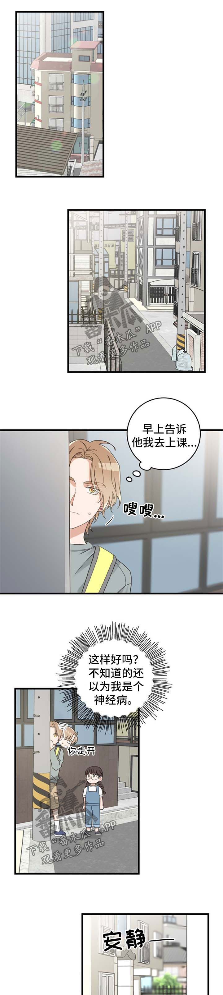 亲爱的喵君漫画,第95章：跟踪3图