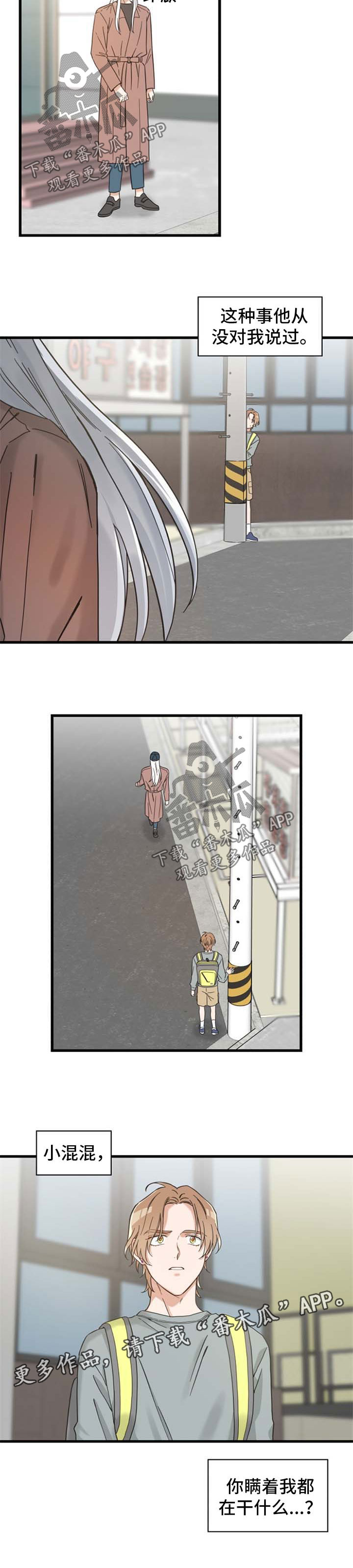 亲爱的喵君漫画,第95章：跟踪5图