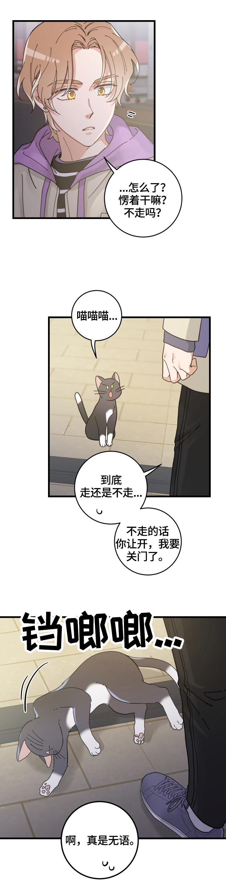 亲爱的喵君漫画,第57章：引出2图