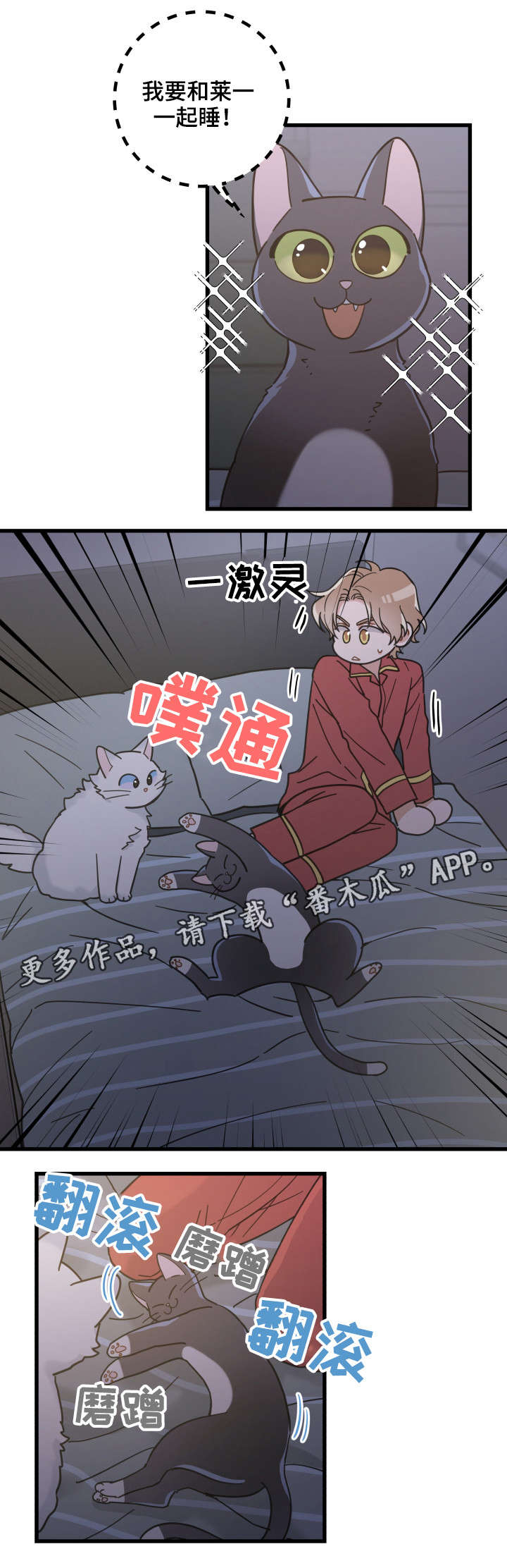 亲爱的喵君哪里可以看漫画,第39章：你别走3图