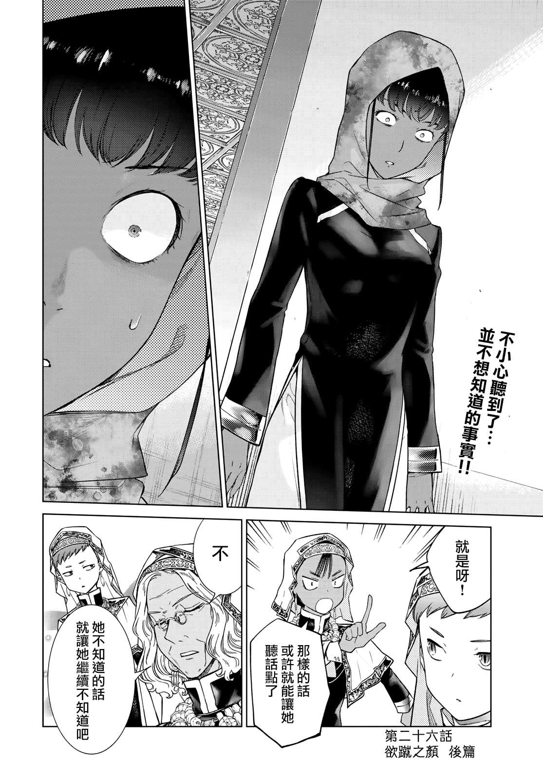 图书管的大魔法师漫画,第26.2话欲蹴之颜2图