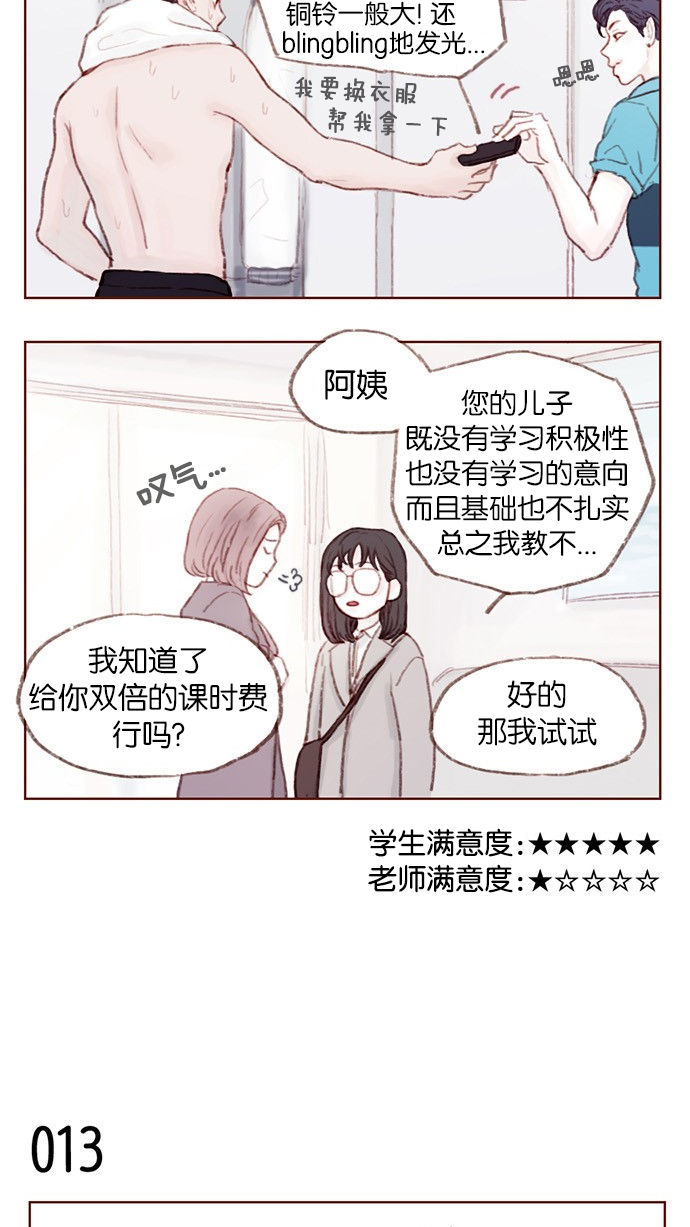 喜欢我的小柿子是男男吗漫画,[第2话] 狗链可以让我牵着吗？3图