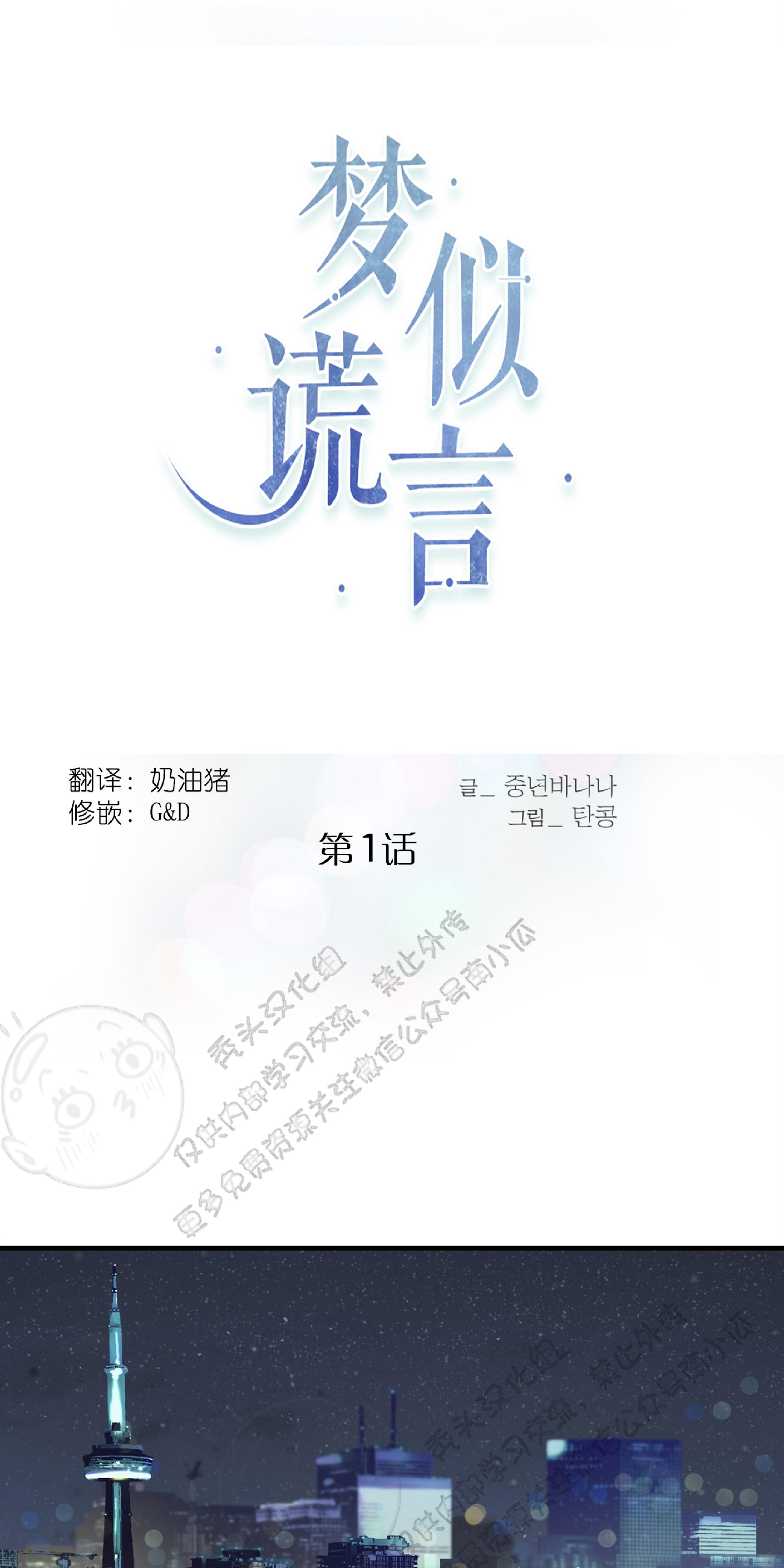 谎言一样的梦漫画,第1话1图