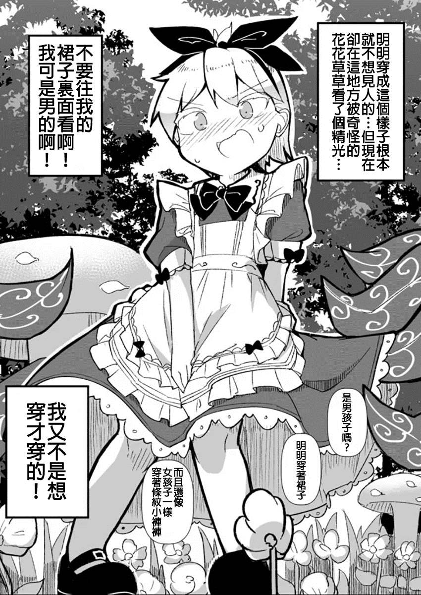 奇妙的故事简短漫画,第12话 爱丽丝君2图