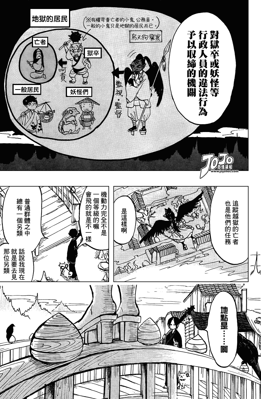 鬼灯的冷彻白鬼车文漫画,第20话5图