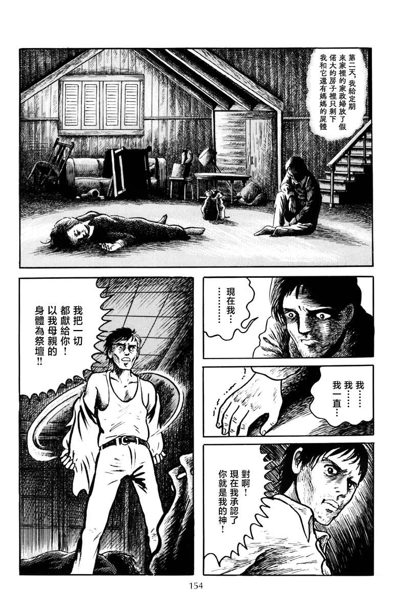 诸星大二郎短篇漫画,袋中黑影2图