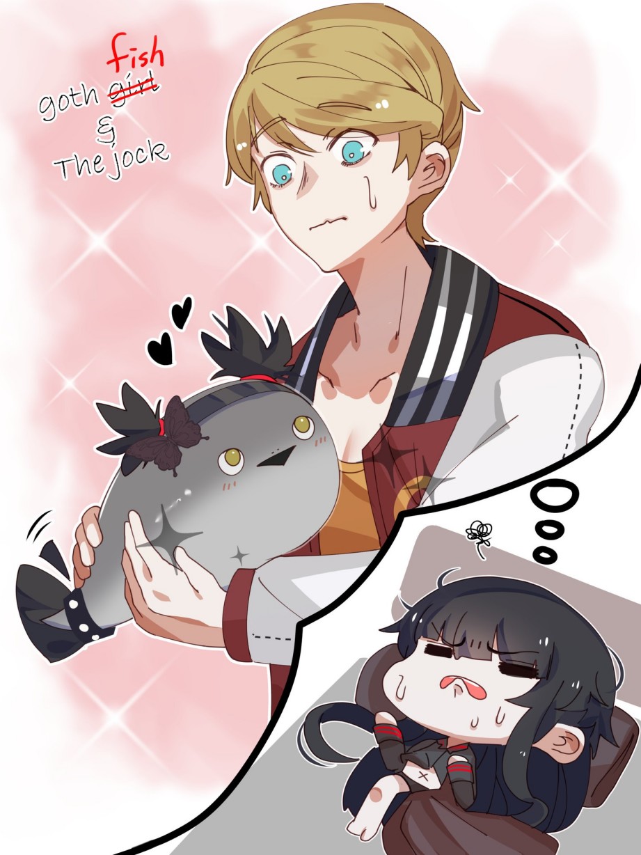 球员男孩与哥特鱼0