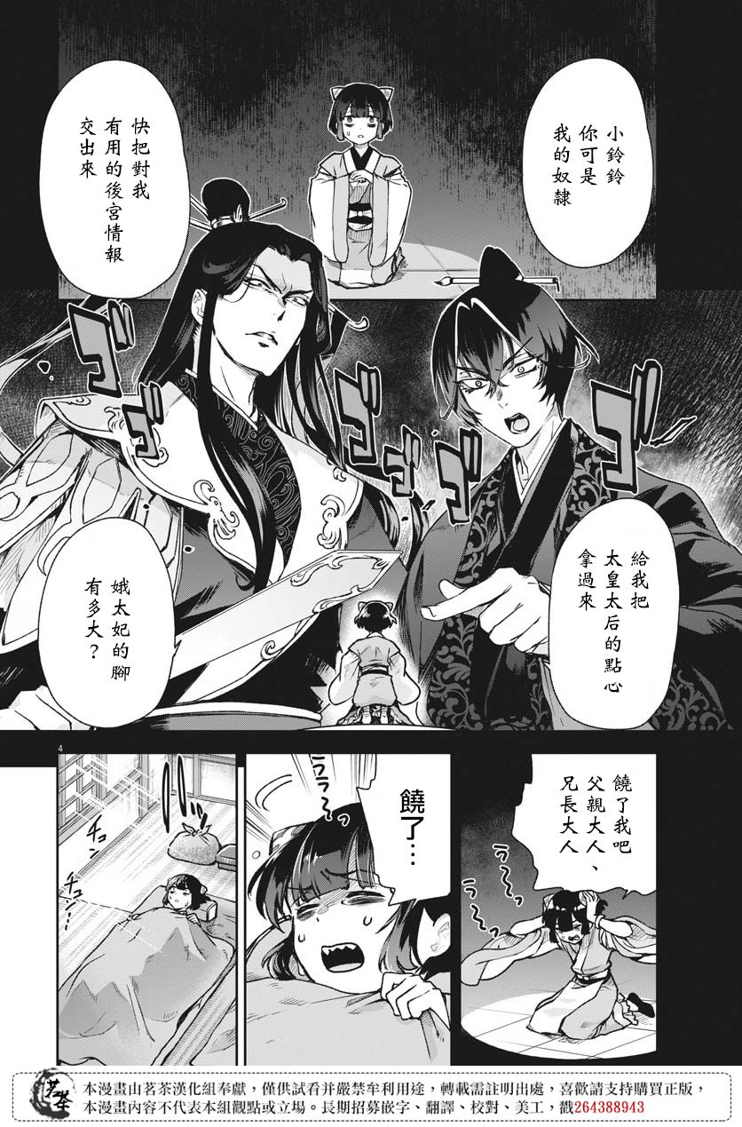 暗杀后宫?暗杀女官花玲想要舒畅生活漫画,第8话4图