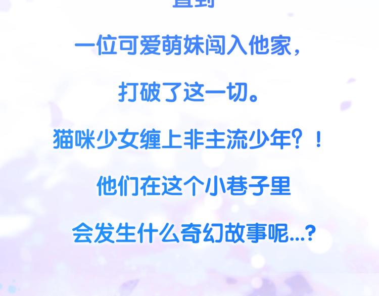 哥哥请你别爱我全文免费阅读漫画,预热  喵咪少女遇上非主流？4图