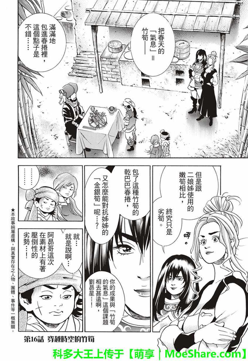 中华小当家雷恩漫画,极16 穿越时空的竹笋2图