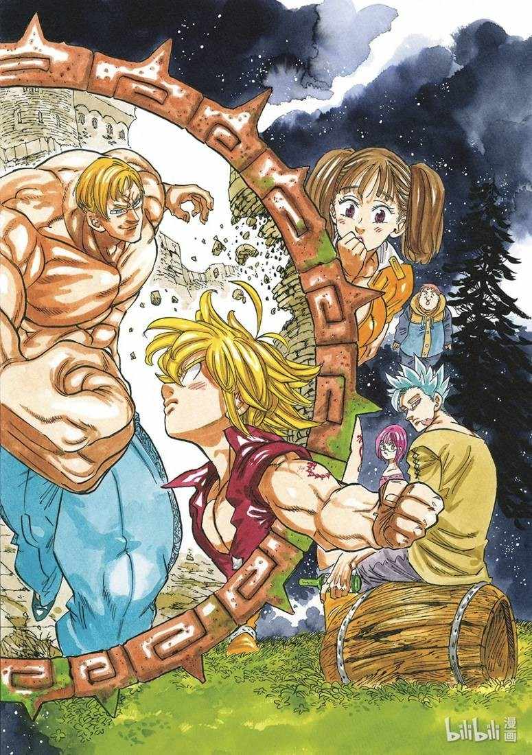 七人传奇女闪漫画,七原罪外传05孤独吟诗的王2图