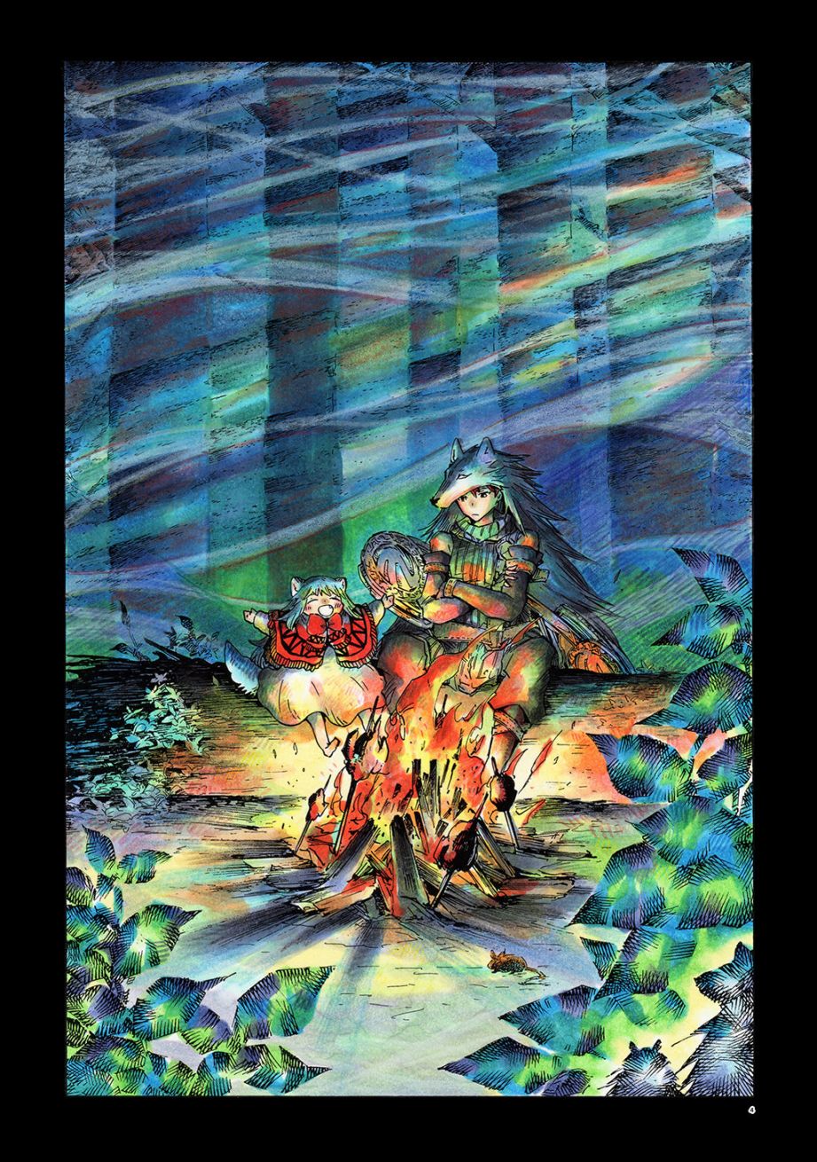 小红帽狼外婆故事漫画,月下遗言103图