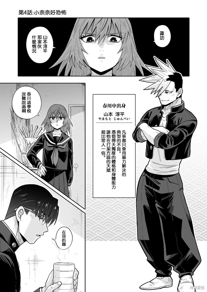 我可是想跟狩野做朋友漫画,第4话1图