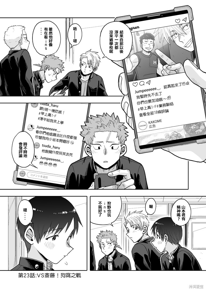 我可是想跟狩野做朋友漫画,第23话1图