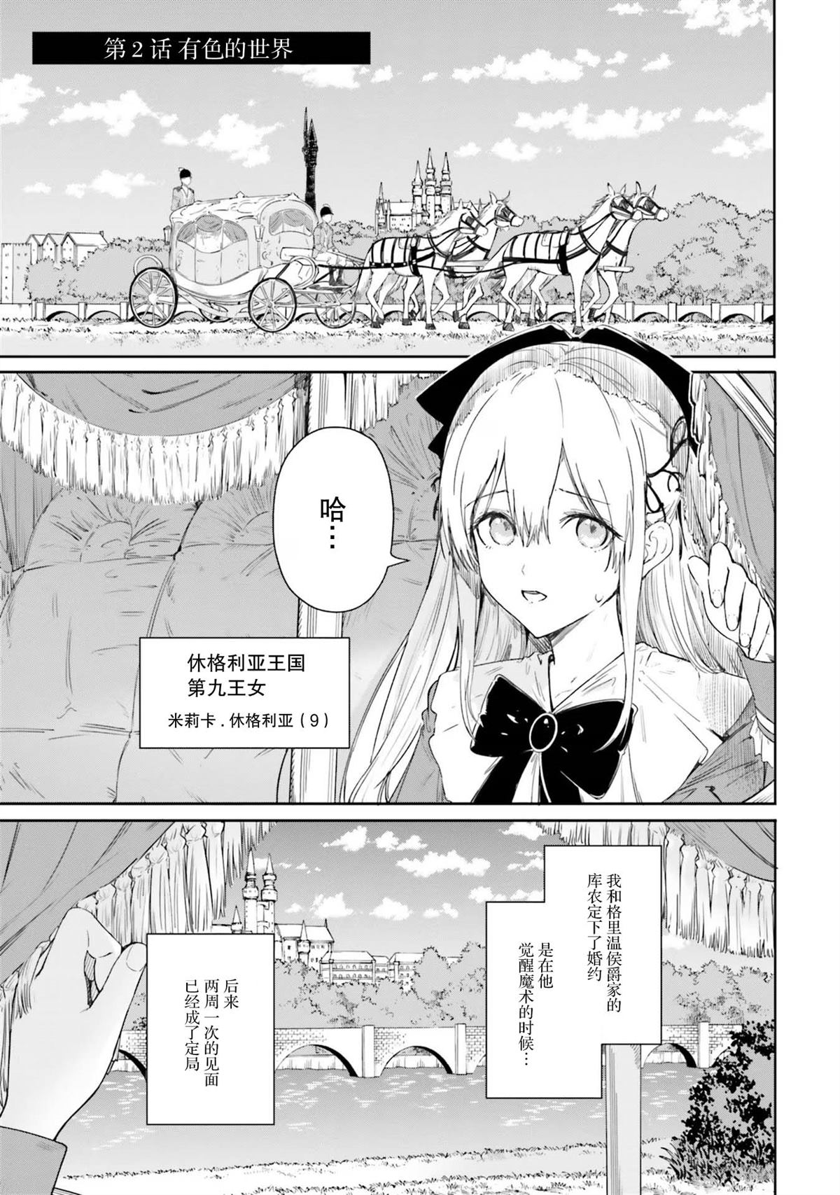 魔术师库农看得到免费漫画漫画,第2话1图