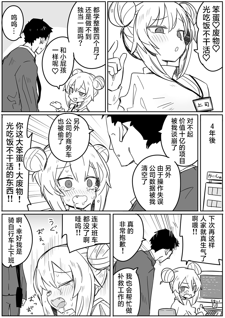 ぜろよん老师雌小鬼短篇集漫画,整顿职场1图