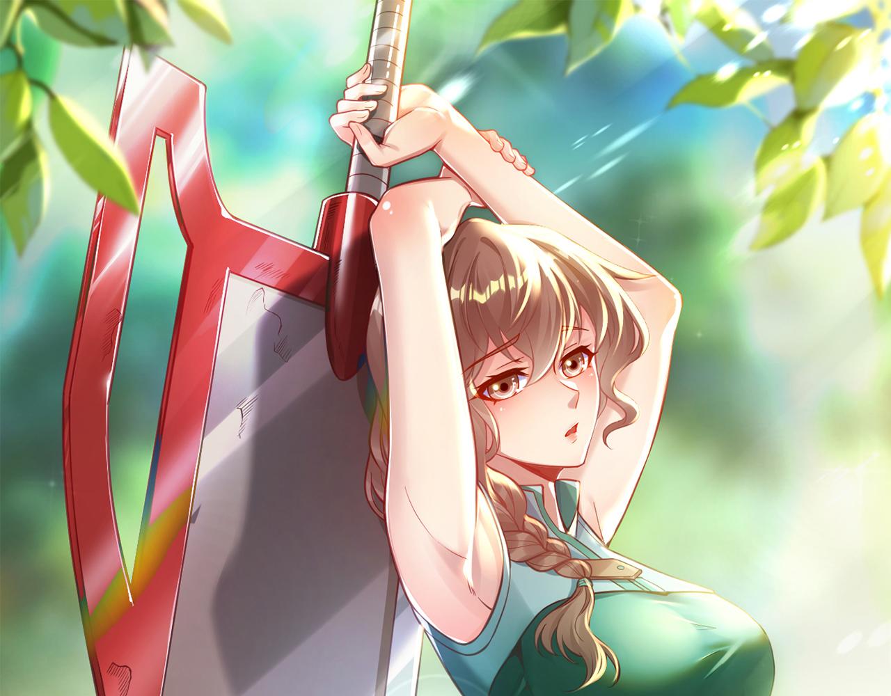 我被困在内测服一千年TXT下载漫画,07回-凎爆她！1图