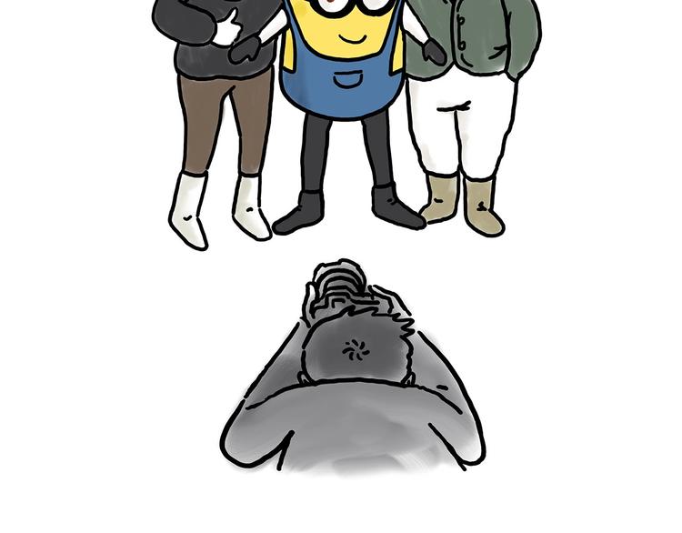 绘心一笑漫画,花式圣诞老人4图