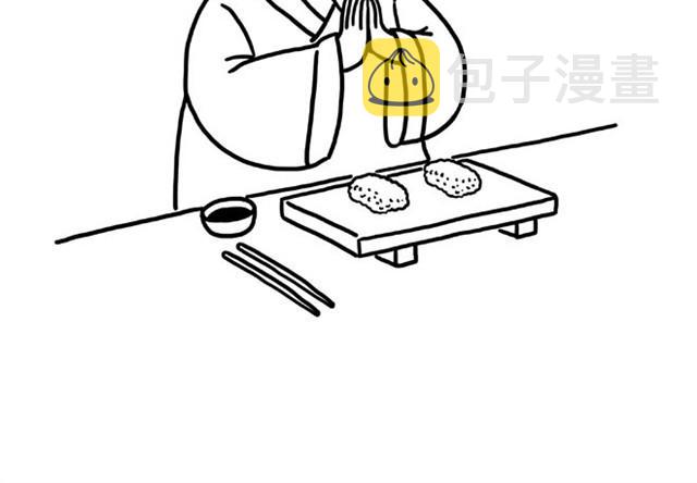 绘心一笑漫画,师傅吃早餐1图