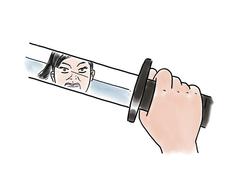 绘心一笑漫画,牛排联想3图