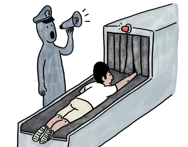 绘心一笑漫画,第180话 新款耳机5图