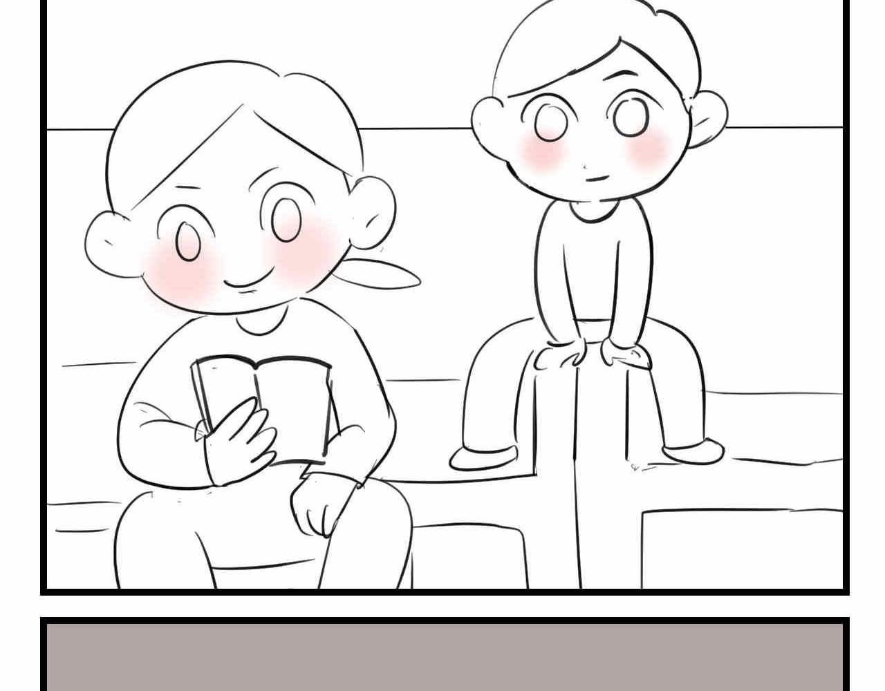 第一次做妈妈漫画,82.妈妈你爱我吗？1图