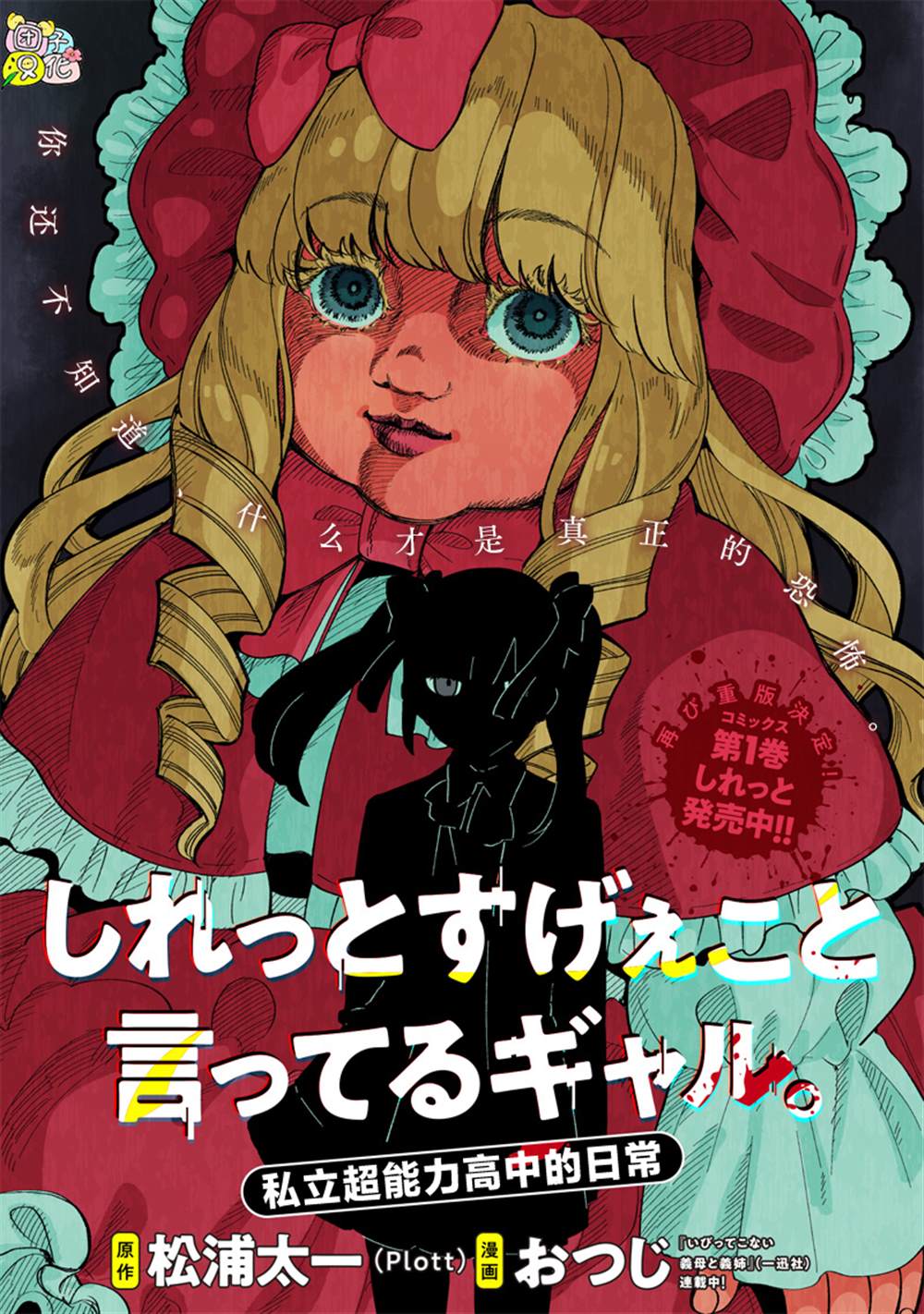 一脸平静地谈论著不得了的话题的辣妹——私立超能力高校的日常漫画,第20话2图