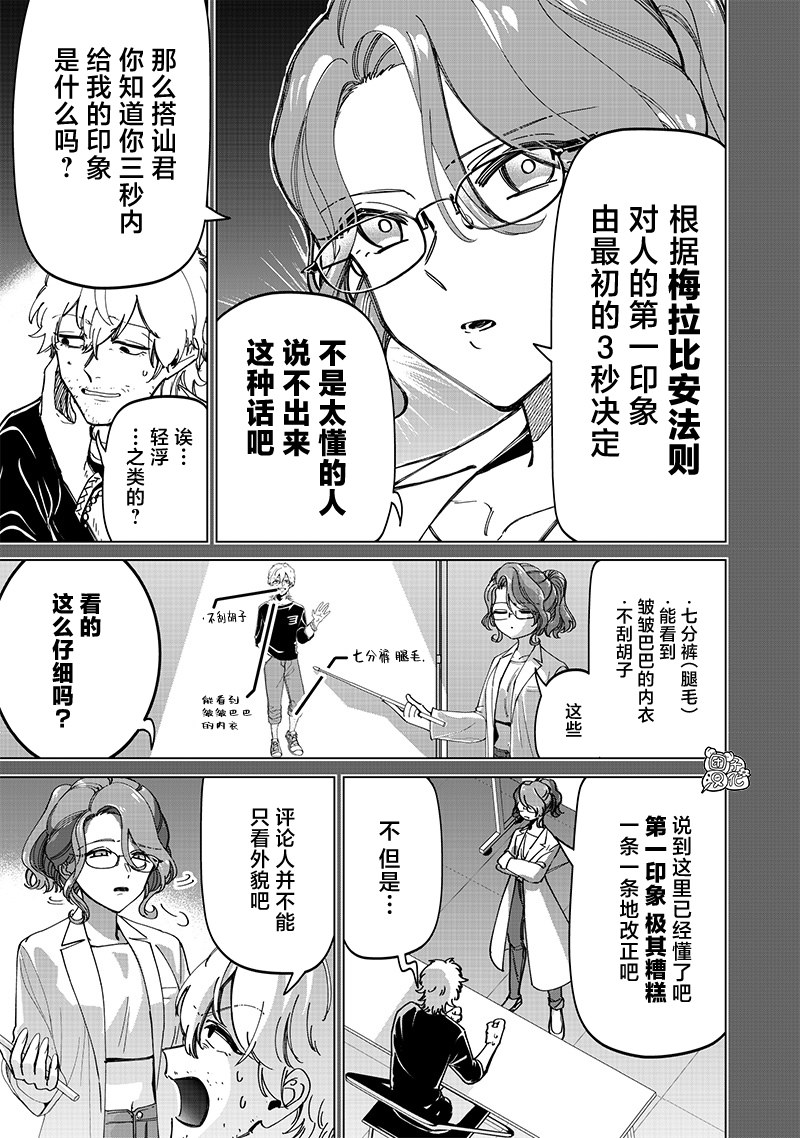 一脸平静地谈论著不得了的话题的辣妹——私立超能力高校的日常漫画,第25话5图