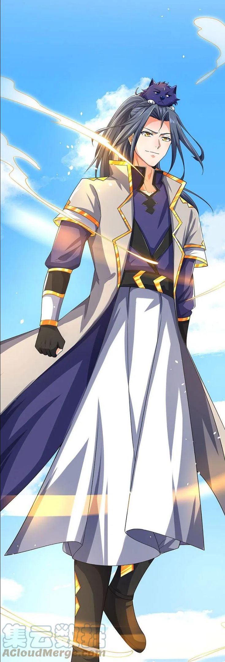 神武天尊动漫免费观看全集完整版漫画,第453话 全力一战4图