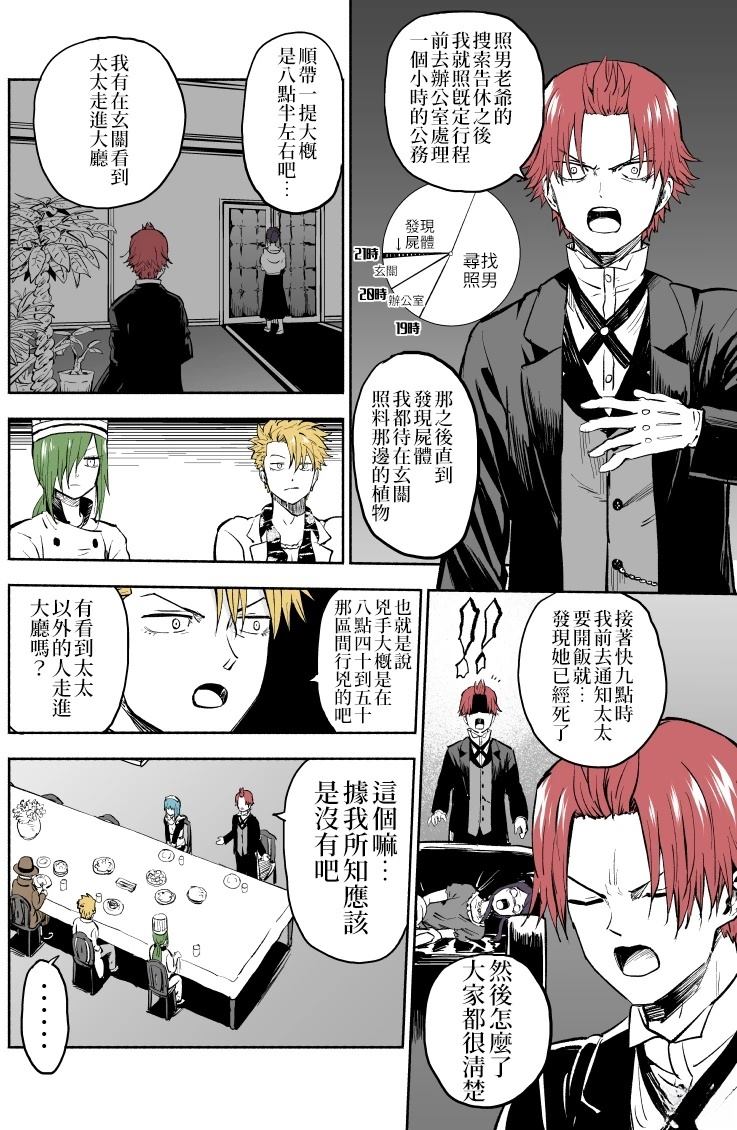 大家一起揪出谁才是真凶的嫌疑剧场漫画,第3话1图