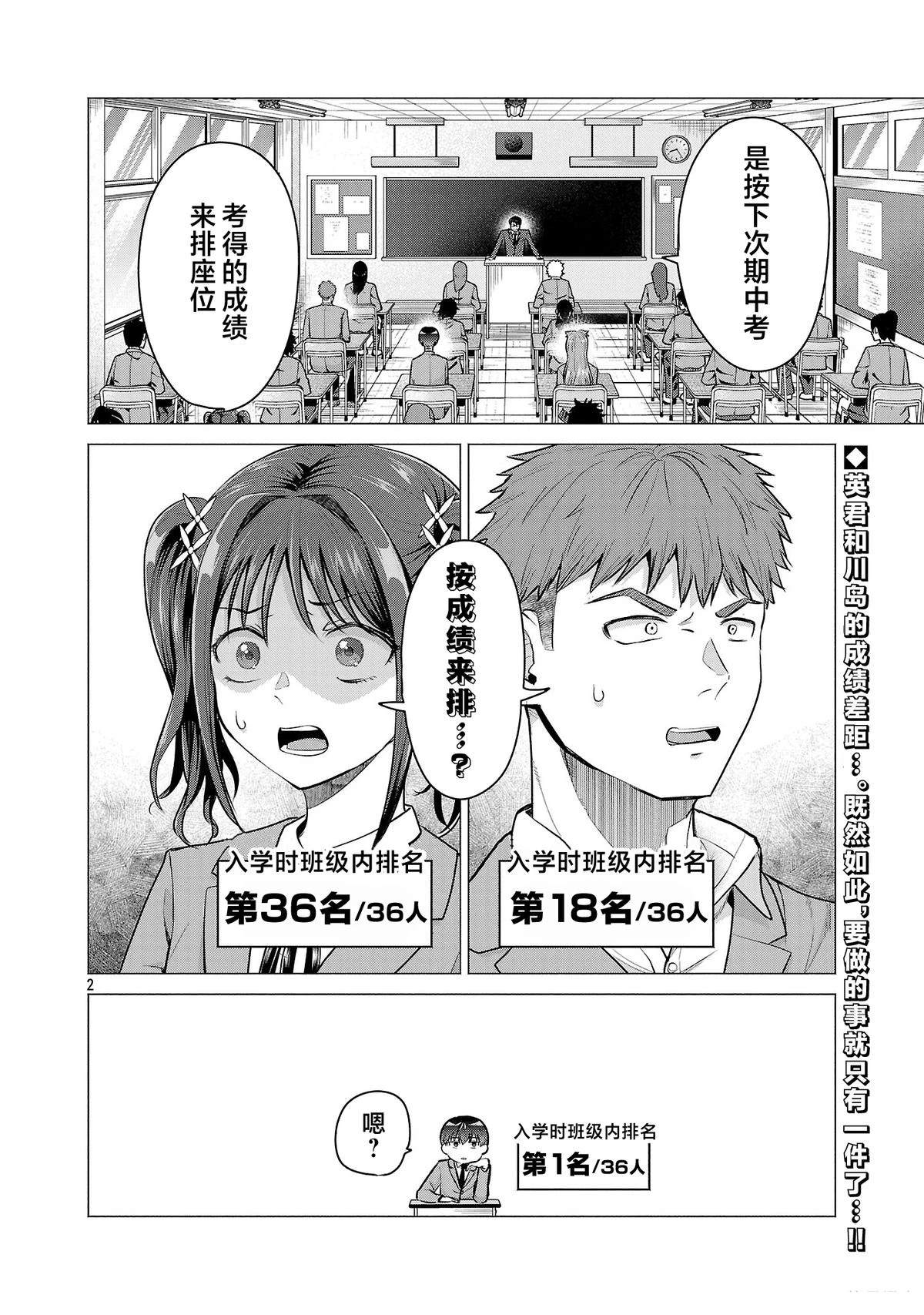 想让败犬反败为胜！！漫画,第2话2图