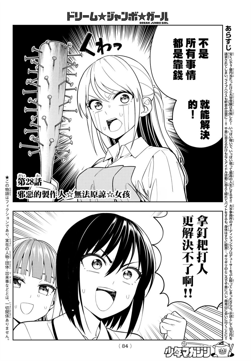 梦幻☆头彩☆女孩漫画,第28话4图