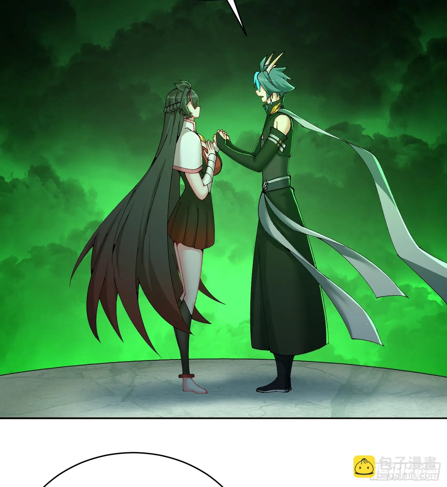 我捡起了一地属性漫画在线观看漫画,303回-阿夏的回答呢？3图